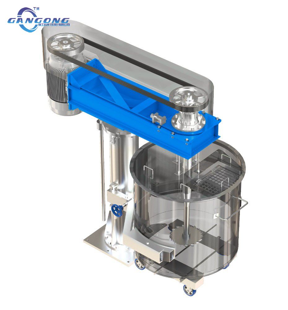 高速分散机的介绍行业应用描述-赣工机械流体混合技术